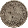 5 Francs Louis-Philippe Ier Tête Laurée Tranche en Relief