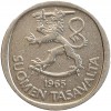 1 Markka - Finlande Argent