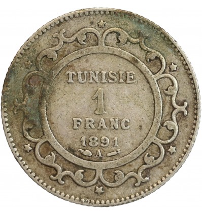 1 Franc Tunisie Argent