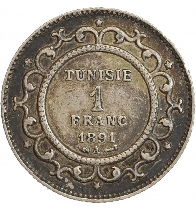 1 Franc Tunisie Argent