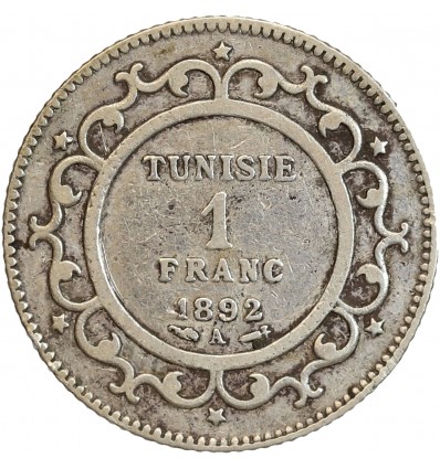 1 Franc Tunisie Argent