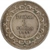 2 Francs Tunisie Argent