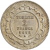 2 Francs Tunisie Argent