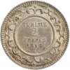 2 Francs Tunisie Argent