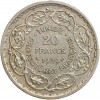 20 Francs Tunisie Argent