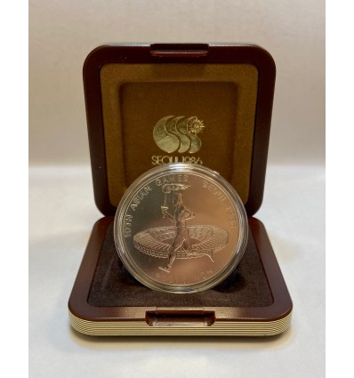 20 000 Won 10ème Jeux d'Asie "Coureur" - Corée du Sud Argent