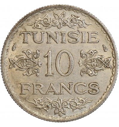 10 Francs Tunisie Argent