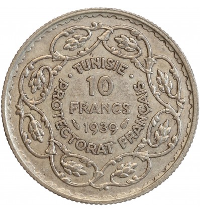 10 Francs Tunisie Argent