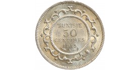 50 Centimes Tunisie Argent