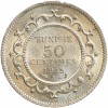 50 Centimes Tunisie Argent