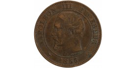 2 Centimes Napoléon III Tête Nue