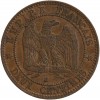 2 Centimes Napoléon III Tête Nue