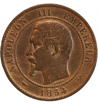 10 Centimes Napoléon III Tête Nue