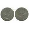 25 Cents Elisabeth II Canada Argent