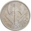 2 Francs Bazor Aluminium Etat Français