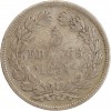 5 Francs Louis-Philippe Ier Tête Laurée Tranche En Creux