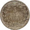 5 Francs Louis-Philippe Ier Tranche En Creux