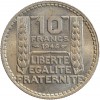 10 Francs Turin Grosse Tête Rameaux Courts
