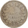 5 Francs Louis-Philippe Ier Tête Laurée Tranche En Relief