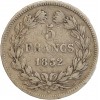 5 Francs Louis-Philippe Ier Tête Laurée Tranche En Relief