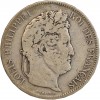 5 Francs Louis Philippe Ier Tête Laurée Tranche en Relief