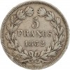 5 Francs Louis-Philippe Ier Tête Laurée Tranche En Relief