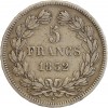 5 Francs Louis-Philippe Ier Tête Laurée Tranche en Relief