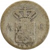1/10 Gulden - Indes Hollandaises Argent