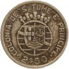 2 1/2 Escudos - Saint Thomas et Principe Argent