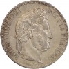 5 Francs Louis Philippe Ier Tête Laurée Tranche En Relief