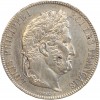 5 Francs Louis Philippe Ier Tête Laurée Tranche En Relief
