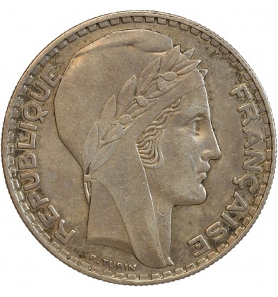 20 Francs Turin Troisième République