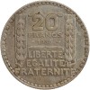 20 Francs Turin Troisième République