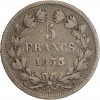 5 Francs Louis Philippe Ier Tête Laurée Tranche En Relief