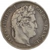 5 Francs Louis Philippe Ier Tête Laurée Tranche En Relief