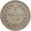 5 Francs Louis-Philippe Ier Tête Laurée Tranche En Relief