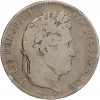 5 Francs Louis-Philippe Ier Tête Laurée Tranche En Relief