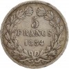 5 Francs Louis-Philippe Ier Tête Laurée Tranche En Relief