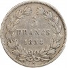 5 Francs Louis-Philippe Ier Tête Laurée Tranche En Relief