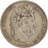 5 Francs Louis-Philippe Ier Tête Laurée Tranche En Relief