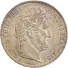 5 Francs Louis-Philippe Ier Tête Laurée Tranche En Relief