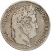 5 Francs Louis-Philippe Ier Tête Laurée Tranche En Relief