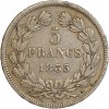 5 Francs Louis-Philippe Ier Tête Laurée Tranche En Relief