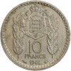10 Francs Louis II - Monaco