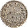 5 Francs Louis-Philippe Ier Tête Laurée Tranche En Relief