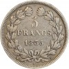 5 Francs Louis-Philippe Ier Tête Laurée Tranche En Relief