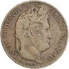 5 Francs Louis-Philippe Ier Tête Laurée Tranche En Relief