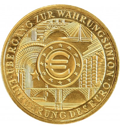100 Euro Introduction de l'Euro - Allemagne