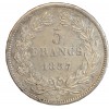 5 Francs Louis-Philippe Ier Tête Laurée Tranche En Relief