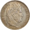 5 Francs Louis Philippe Ier Tête laurée Tranche en Relief